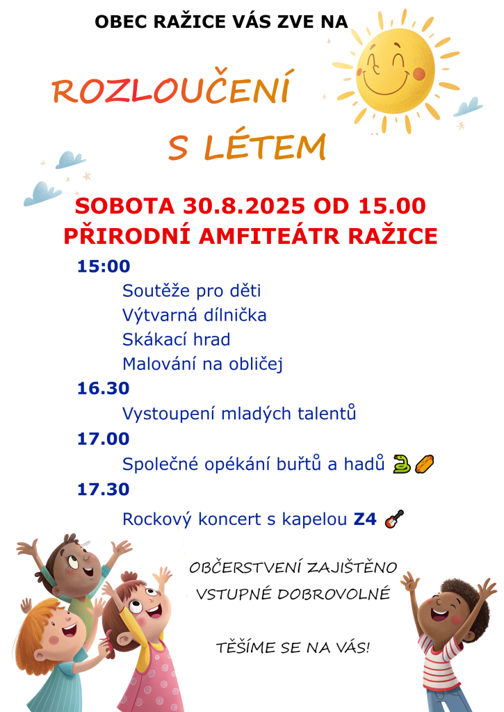 Rozloučení s létem 2025